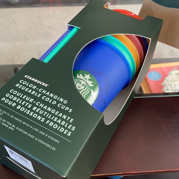 Starbucks color changing cups. Lmtd edition, rare! - Picture 3 of 7